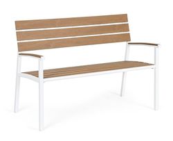 Banco Isak color blanco SJ60  Bizzotto