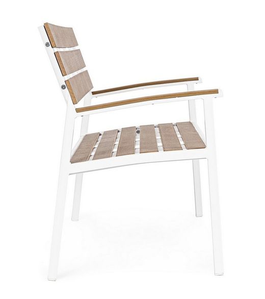 Banco Isak color blanco SJ60  Bizzotto