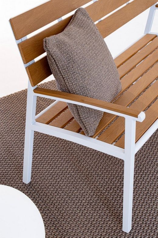 Banco Isak color blanco SJ60  Bizzotto
