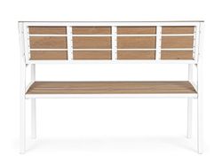 Banco Isak color blanco SJ60  Bizzotto