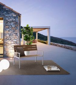 Banco Isak color blanco SJ60  Bizzotto