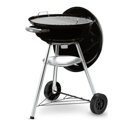 Barbacoa de carbon Weber® Compac kettle 47 cm negra