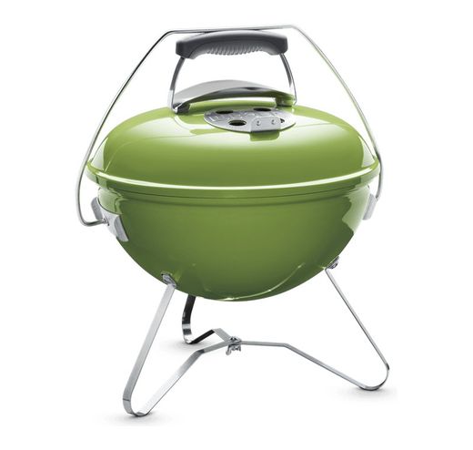 Barbacoa de carbon Weber® smokey joe premium 37 verde