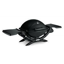 Barbacoa Weber de gas q 1200 Negra con Estante