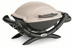 Pack Weber Barbacoa De Gas Q 2000 Titanium + funda +guante