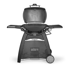 Pack Barbacoa de gas q 3200 s con mesa/ soporte + soporte para calentar + cepillo de madera