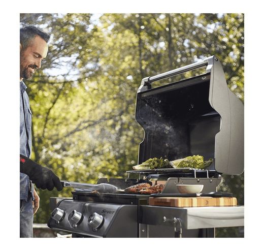 Barbacoa Weber Spirit E-315 GBS Black + PLANCHA GBS DE REGALO