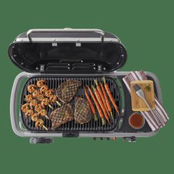 Barbacoa de Gas Weber Traveler Stealth Edition