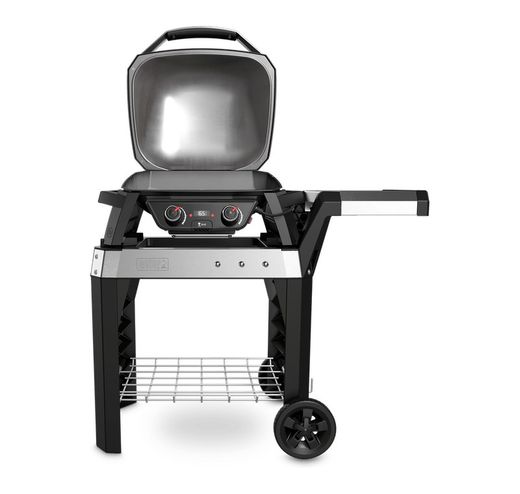 Barbacoa Weber electrica pulse 2000 con carro 49x39 negra