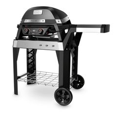 Barbacoa Weber electrica pulse 2000 con carro 49x39 negra