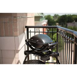 Barbacoa Weber eléctrica q1400 gris oscuro
