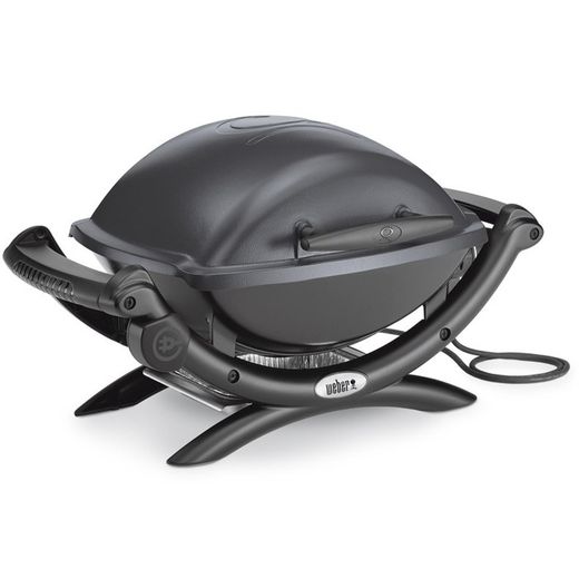 Barbacoa Weber eléctrica q1400 gris oscuro