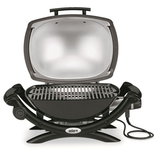 Barbacoa Weber eléctrica q1400 gris oscuro