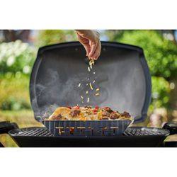 Pack Barbacoa Weber Q2200 Black Con Soporte + funda vinilo + temporizador