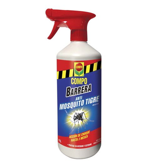 Barrera insectos mosquito tigre 1L Compo®