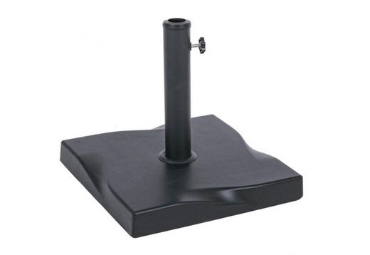 Base Sombrilla Cuadrada Salonicco 20KG NEGRO