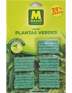 Bastoncitos fertilizantes plantas verdes Masso Garden