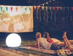 Bola iluminada luz Calida buly 40 cm New Garden
