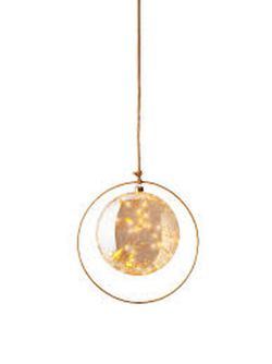 Bola LED dia color amber/classic 26 cm - 40l blanca calida