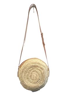 bolso redondo cremallera corcho m