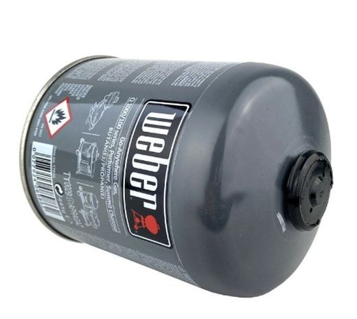 Pack Weber Traveler - Barbacoa + funda + bombona de gas