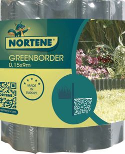 Bordura de jardín de PVC 15X9 Nortene