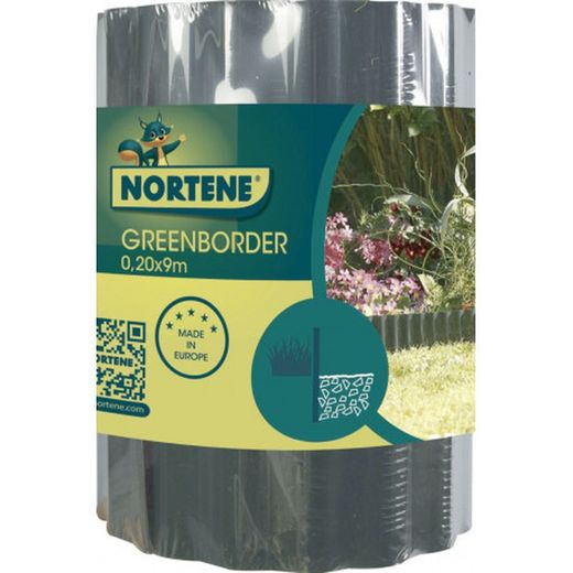 Bordura de jardín de PVC 20X9 Nortene