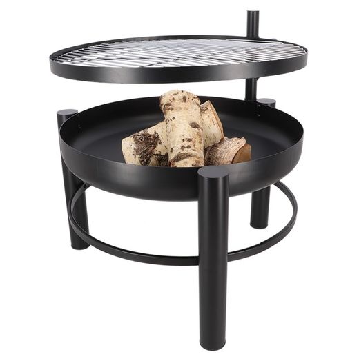 Brasero con rejilla para barbacoa L