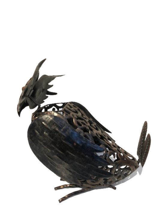 Buho metálico pequeño Smart Solar