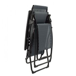 Butaca relax Lafuma futura lfm3113-6897 batyline® duo obsidian noir