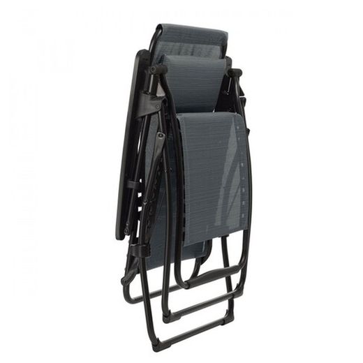 Butaca relax Lafuma futura lfm3113-6897 batyline® duo obsidian noir
