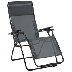 Butaca relax Lafuma futura lfm3113-6897 batyline® duo obsidian noir