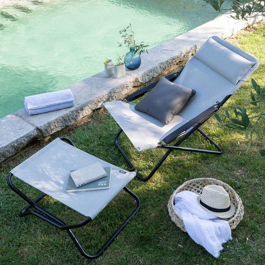 Butaca transabed Lafuma lfm2864-6897 batyline® duo obsidian noir