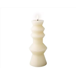 Candelabro de Cera con Mecha Led - DIA8.50-H23.00CM-1L