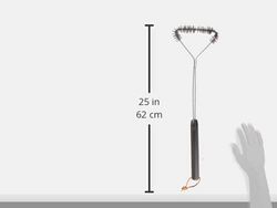 Cepillo grande metal"t" para parrillas Weber