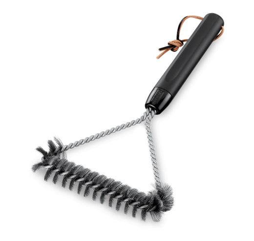 Cepillo pequeño de metal "t" para parrilla Weber