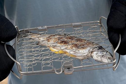 Cesta pescado pequeña 28x21 Weber