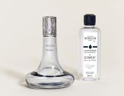 Cofre lámpara Berger by Starck Peau de Pierre Grise