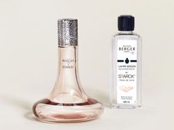 Cofre Lámpara Berger by Starck Peau de Soie Rose