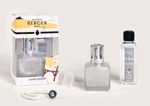Cofre Lámpara Berger Glaçon Givrée Citronnelle