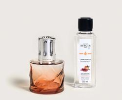 Cofre Lámpara Berger Spirale Rose Ambré Naranja