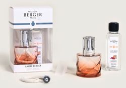 Cofre Lámpara Berger Spirale Rose Ambré Naranja