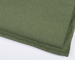 Cojín para asiento cuadrado Olefin verde