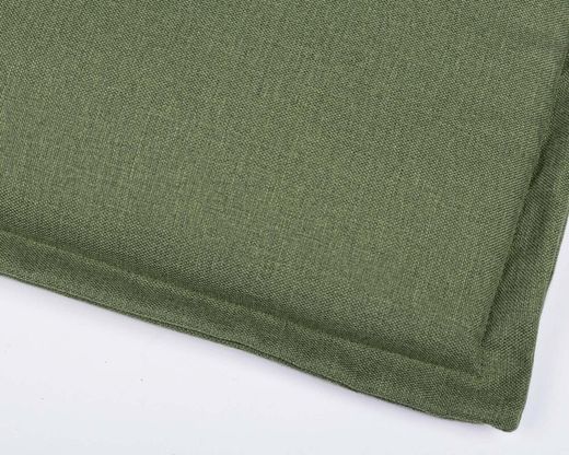 Cojín para asiento cuadrado Olefin verde