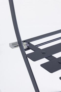 Conjunt mesa con sillas Wissant ANTRACITA