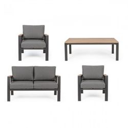 Conjunto sofá y sillones con mesa  Belmar Antacrita YK13