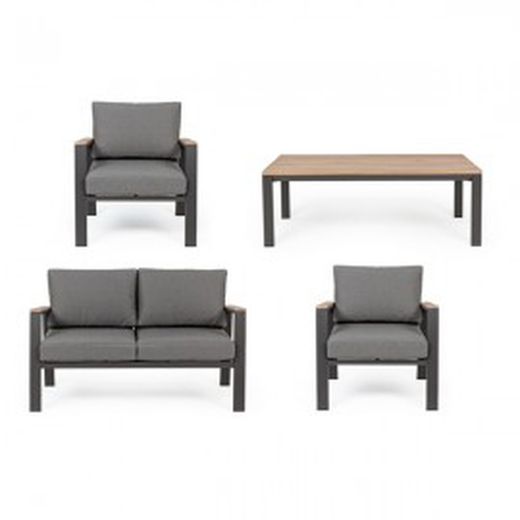 Conjunto sofá y sillones con mesa  Belmar Antacrita YK13