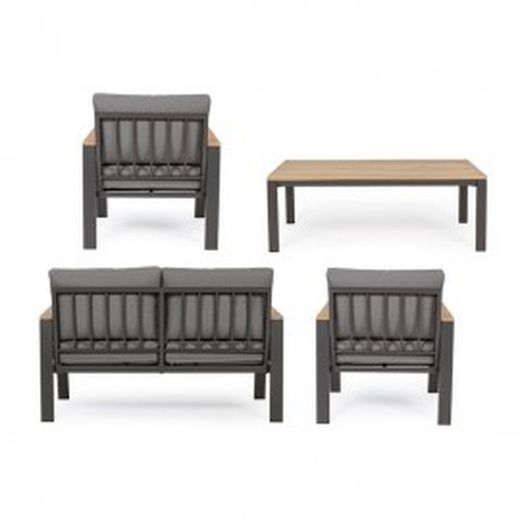 Conjunto sofá y sillones con mesa  Belmar Antacrita YK13