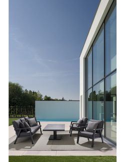 Conjunto sofá y sillones Truman Antracita JX55