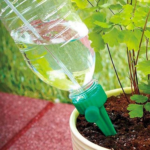 Cono de riego regulable Aqua Control para botellas
